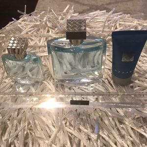 Chrome Azzaro Cologne and all over shampoo set